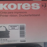 KORES касета за матричен принтер , снимка 1 - Принтери, копири, скенери - 26234007