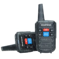 КОМПЛЕКТ МИНИ РАДИОСТАНЦИИ UHF BAOFENG C50 2БР., снимка 1 - Екипировка - 42989017