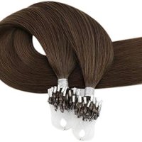 Нова кафява удължаваща естествена коса Треса удължения Прическа 60 см, снимка 9 - Аксесоари за коса - 43982979