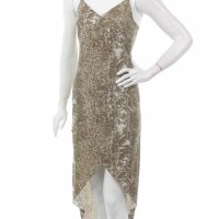 Лятна рокля със змейски принт (ХС размер), снимка 1 - Рокли - 27528540