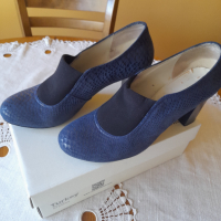 Сини обувки Надит р.40, снимка 1 - Дамски обувки на ток - 44891394