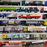 Голяма колекция камиончета TIR,рекламиращи бира,камион,количка,играчка, снимка 2 - Колекции - 39644652