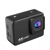  Спортна екшън камера AUSEK AT-Q37CR, 4K, 60FPS, 170 градуса, Wi-Fi, HDMI, Аксесоари, Черна, снимка 3 - Камери - 37995450
