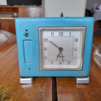 Стар настолен часовник касичка,Учителска каса, снимка 2 - Антикварни и старинни предмети - 32535797