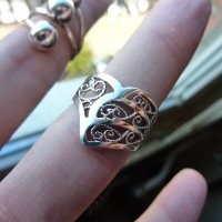 Продавам 3 нови сребърни пръстена №223, снимка 6 - Пръстени - 43505405