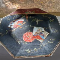 Стар порцелан колекционерска чиния AITO CHINA Япония, снимка 2 - Антикварни и старинни предмети - 38439953