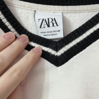 блуза zara, снимка 2 - Блузи с дълъг ръкав и пуловери - 44854229