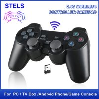 Безжичен джойстик STELS, PS3, PC, Черен, снимка 6 - Други игри и конзоли - 44083500