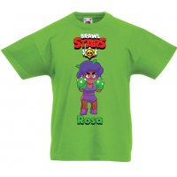 Детска тениска Rosa Brawl Stars, снимка 4 - Детски тениски и потници - 32921658