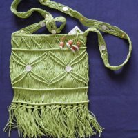 Ефектна нова дамска плетена чанта, снимка 1 - Чанти - 27906109