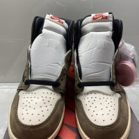 Nike Air Jordan 1 "Travis Scott" Мъжки/Дамски Кецове+ Кутия , снимка 3 - Кецове - 30098031