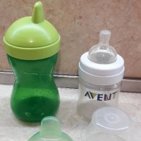 Бебешки шишета AVENT, снимка 1 - Прибори, съдове, шишета и биберони - 35641169