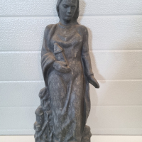 Метална статуетка, снимка 1 - Колекции - 44892742