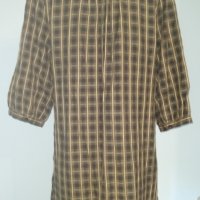Дизайнерска памучна рокля тип туника "Bon'a partе"® / голям размер , снимка 4 - Рокли - 26226472