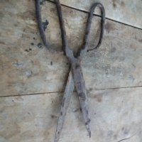 Стара ковава ножица, снимка 1 - Други ценни предмети - 33682007