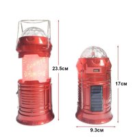 Къмпинг фенер Stage flame lamp sx-6899T, с диско ефекти, снимка 8 - Къмпинг осветление - 43187678