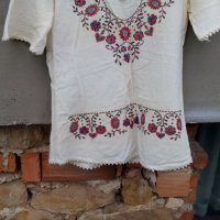 Стара дамска кенарена риза,блуза, снимка 3 - Други ценни предмети - 28929043