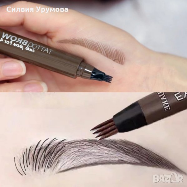 Микроблейдинг молив за вежди, снимка 1