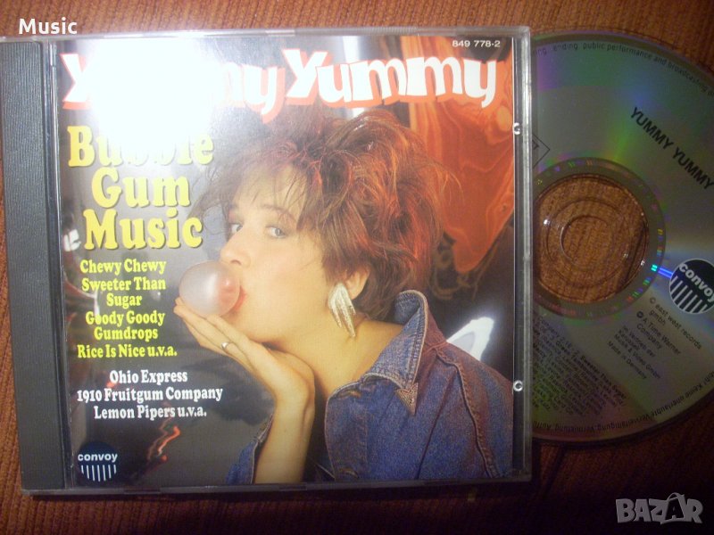 Yummy Yummy (Bubble Gum Music) - оригинален диск, снимка 1
