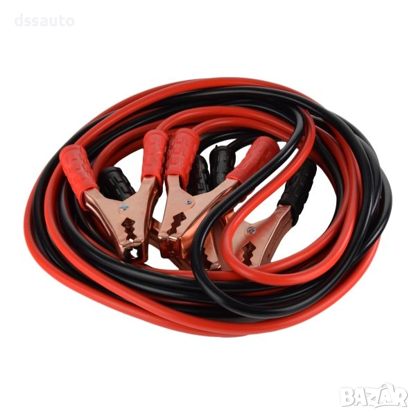 Стартови кабели за подаване на ток 6м 600А 6мм², снимка 1