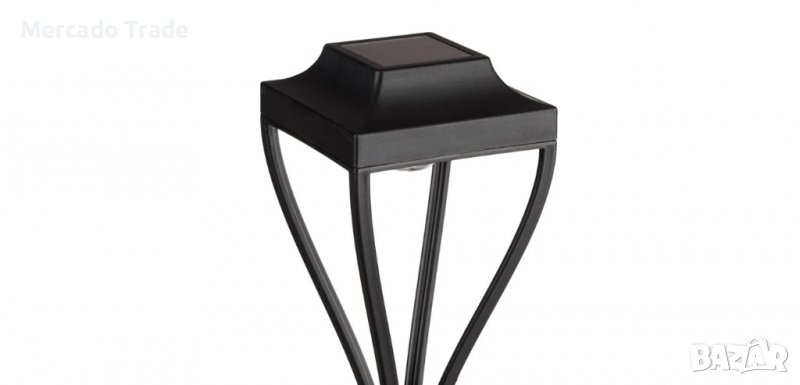 Декоративна соларна лампа, LED Бяла Светлина, Пластмаса, 49см, снимка 1