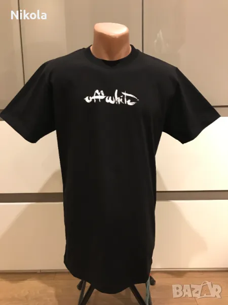 OFF-WHITE™ Paint Arrow Slim тениска, размер: S, снимка 1