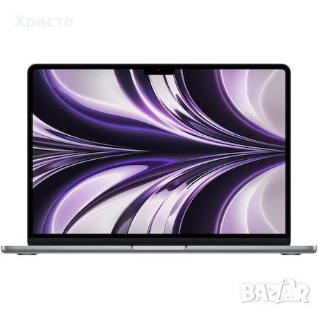 НОВ!!! Лаптоп Apple MacBook Air 13 M2 8/512GB Grey (MLXX3D/A) , снимка 1