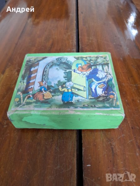 Стара детска игра с кубчета #3, снимка 1