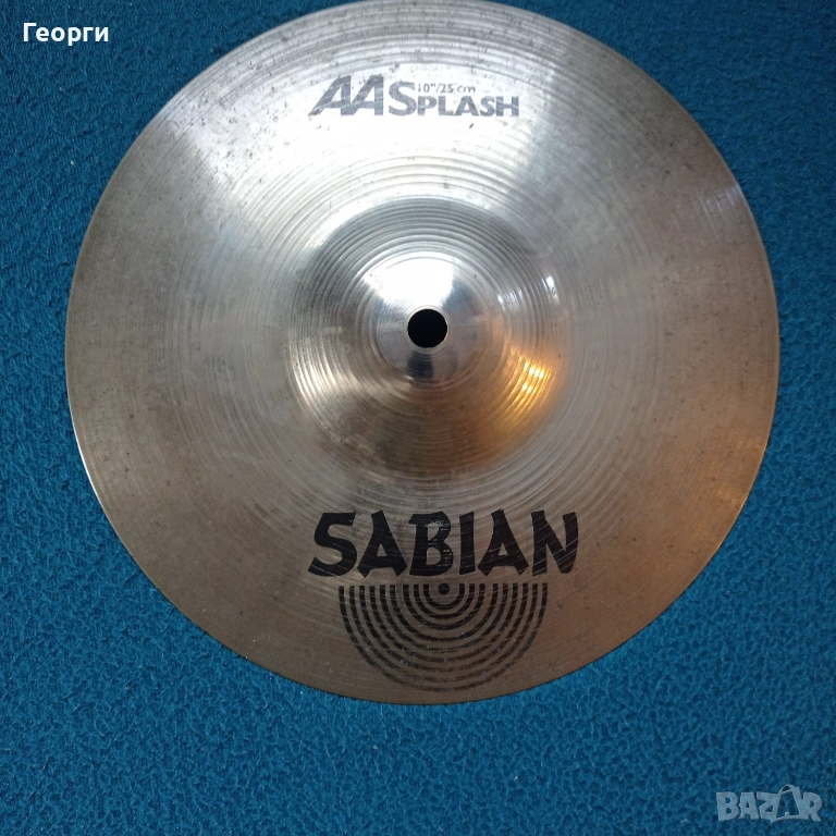 Чинел Sabian AA Splash 10", снимка 1