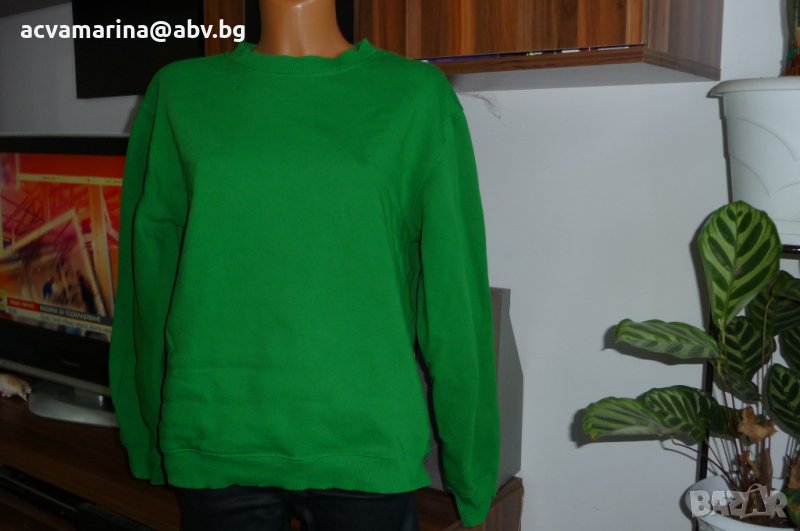 зелена ватирана блуза Zara, снимка 1