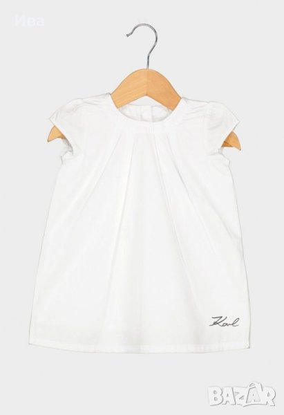 Бебешка рокля Karl Lagerfeld Kids 12-18 m., снимка 1