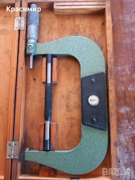 Микрометър 125--150мм ДДР, снимка 1