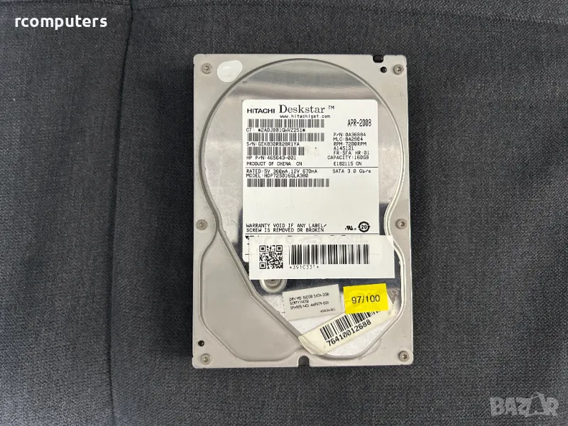Хард диск Hitachi 160GB SATA за компютър, снимка 1