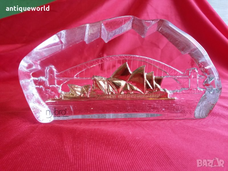 Уникално Шведско Преспапие NUBRO , Hand Made, снимка 1