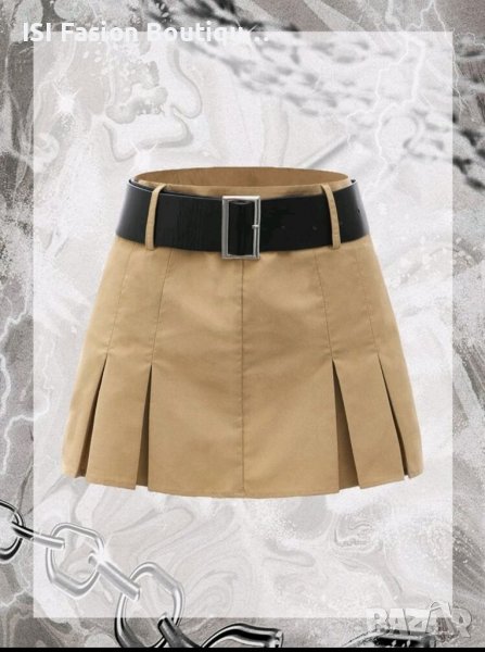 Къса пола с колан, снимка 1