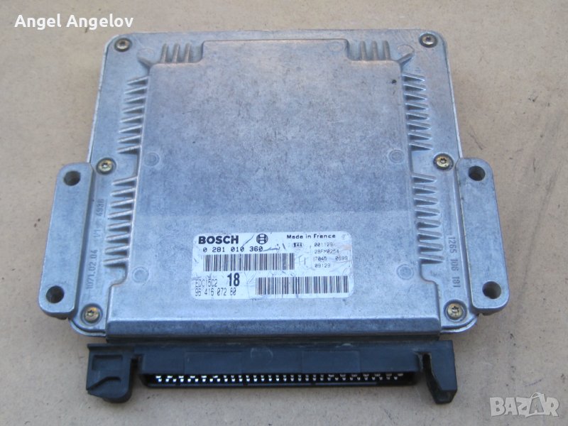 Компютър двигател ECU 0281010360 Bosch 9641607280 за  Citroen Berlingo 2.0 HDI, 28FM0254 PSA 18440 1, снимка 1