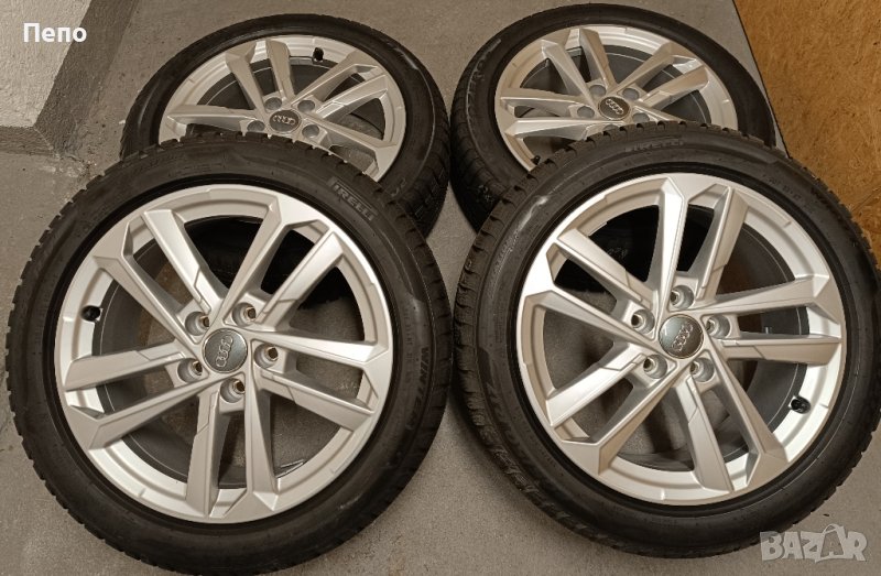Оригинални чисти нови джанти с гуми зимни 17 цола Audi A3 дот 2020г., снимка 1