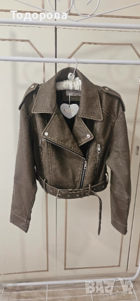 кожено яке , снимка 1