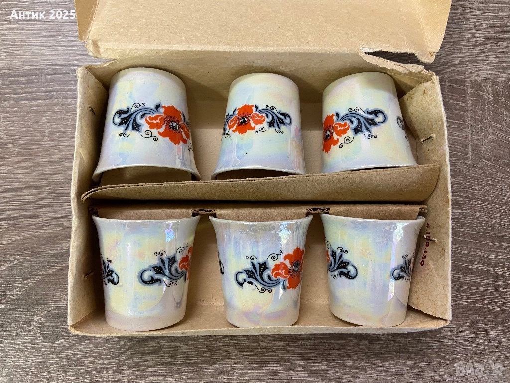 Чашки „Нижегородски сувенир“, 6 броя, снимка 1
