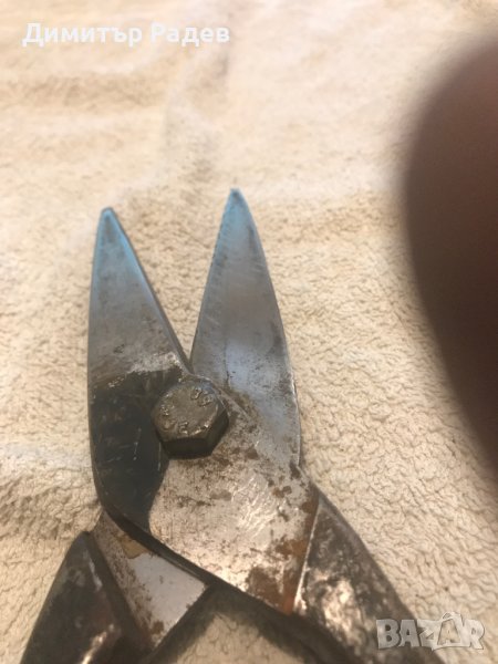 НОЖИЦА ЗА ЛАМАРИНА ОТ ВРЕМЕТО НА СОЦА--ПОЧТИ НОВА И ПЕРФФЕКНА ЗАКАЛКА И РЯЗАНЕ, снимка 1