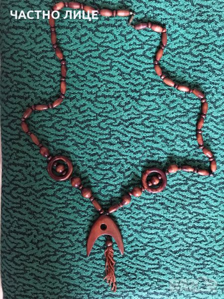 Дървени Гердани Огърлици Дървени бижута , снимка 1