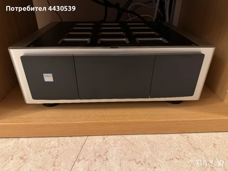 Усилвател (крайно стъпало) NAD M27 седемканален, снимка 1
