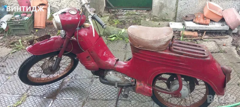 jawa 555 ява пионер 50 сс с номер без талон 1959 г., снимка 1