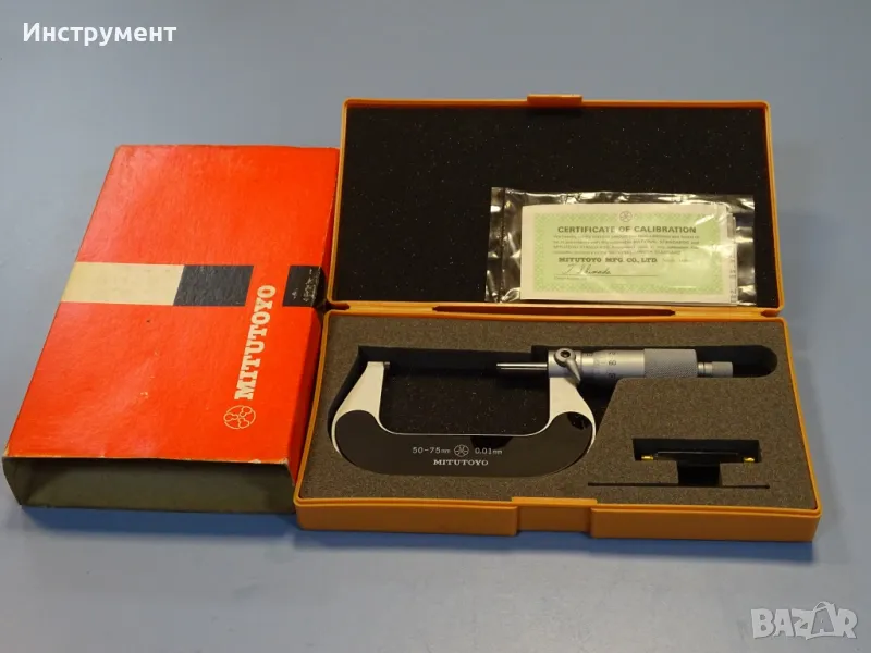 Микрометър Mitutoyo 102-452 50-75mm outside micrometers, снимка 1