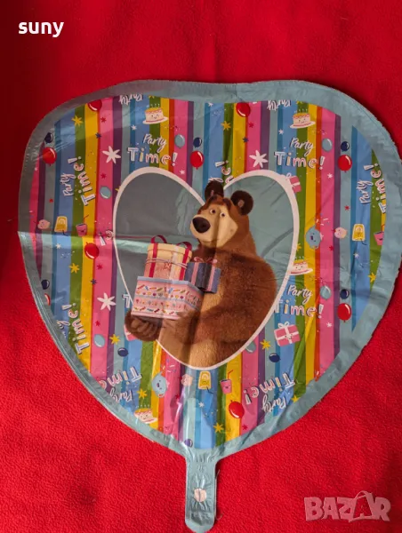 Фолиев балон Маша и Мечока, снимка 1