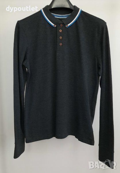 Мъжка памучна блуза с яка и цепка с копчета BRAVE SOUL ,размери -M, L, XL и XXL.     , снимка 1