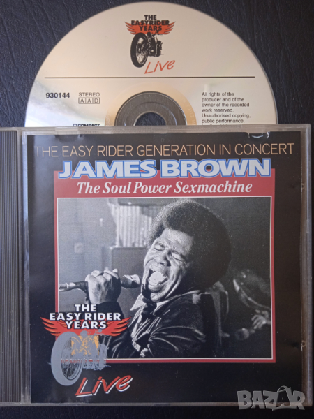 James Brown – The Soul Power Sexmachine - матричен диск Джеймс Браун - италианско издание, снимка 1