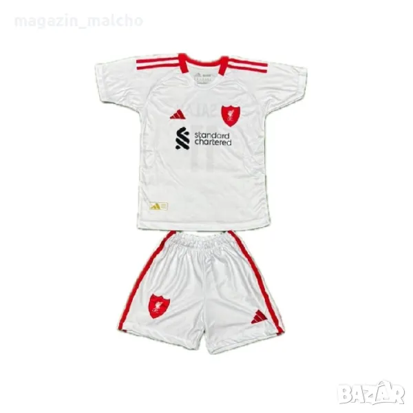 ДЕТСКИ ФУТБОЛЕН ЕКИП - Adidas FC LIVERPOOL SALAH 11 сезон 2025-26; размери: от 104 до 176 см., снимка 1