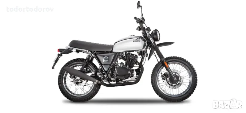 Топ Оферта Мотоциклет Мотор Brixton Felsberg 125 XC CBS Нов 0км.NEW, снимка 1