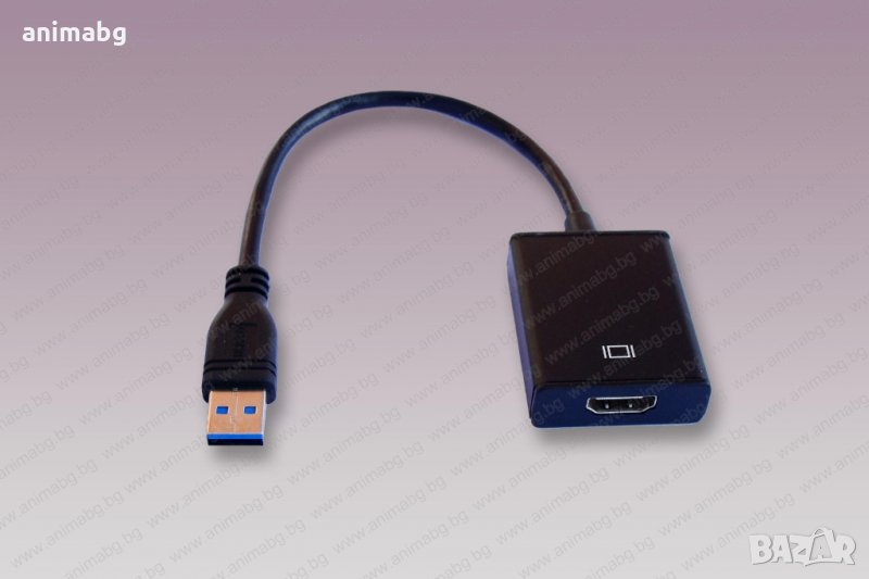 ANIMABG USB 3.0 към HDMI преобразувател, снимка 1